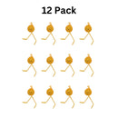 Yo Yo Retracting Plant Hanger Double Clip Hook - 12 Pack