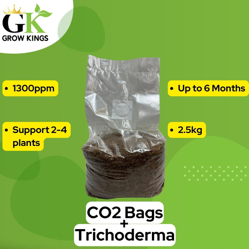 CO2 Mushroom Breath Bag - 1300Ppm For 6 Months
