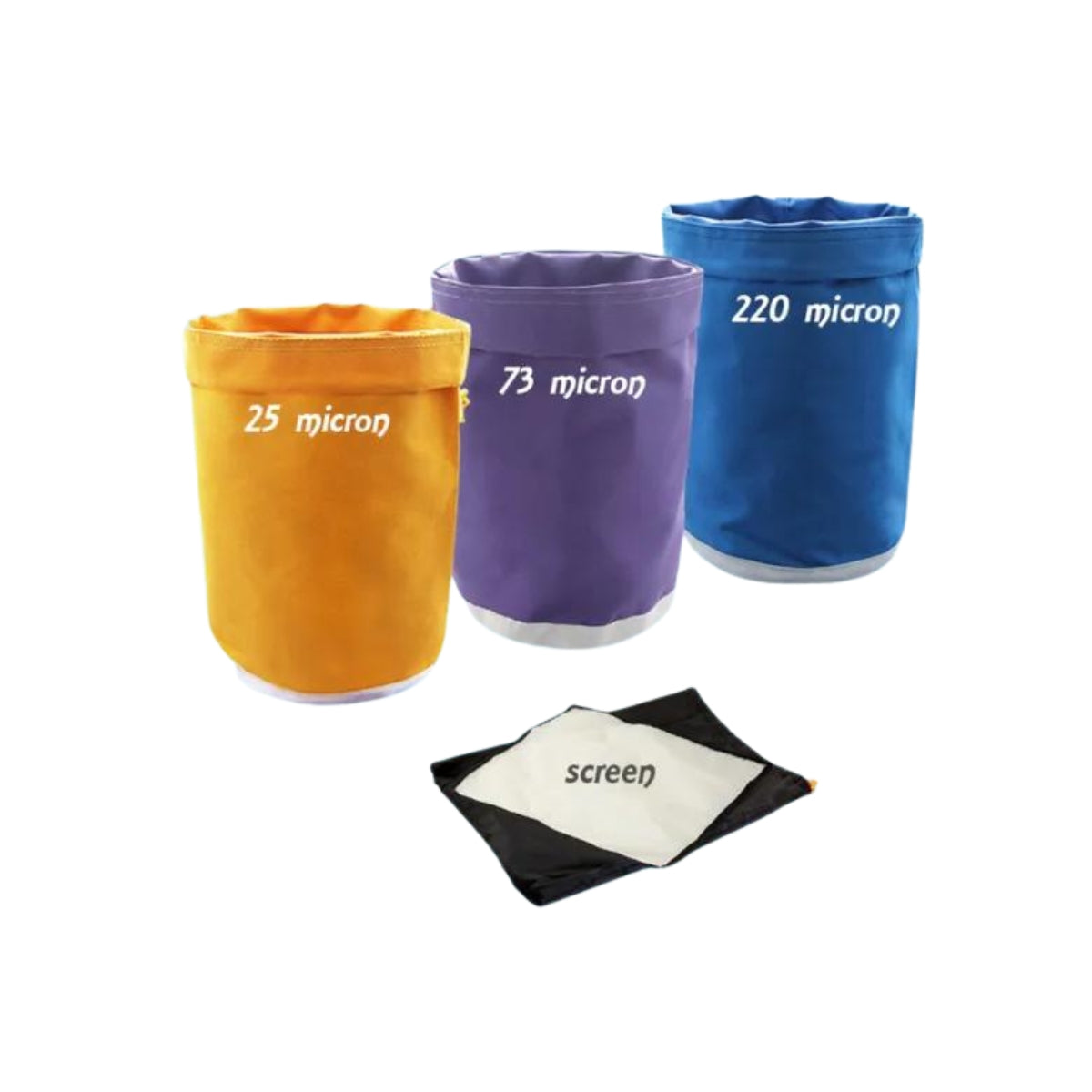 Bubble Bags 5 Gallonen – 220 Mikron Nylon-Filterbeutel Mit Presssieb, Für Kräuterextraktion & Haschischherstellung