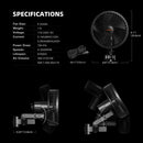 Spider Farmer 6-inch Clip On Fan for Grow Tents