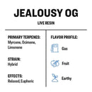 True Terpenes - LIVE RESIN - Jealousy OG - 2mL