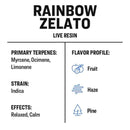 True Terpenes - LIVE RESIN - Rainbow Zelato - 2mL