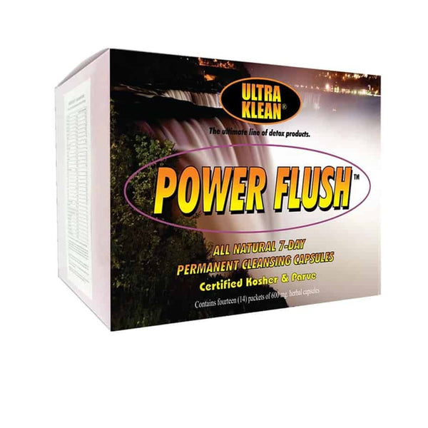 Ultra Klean Power Flush Permanent Cleansing Capsules 21 x 600 mg