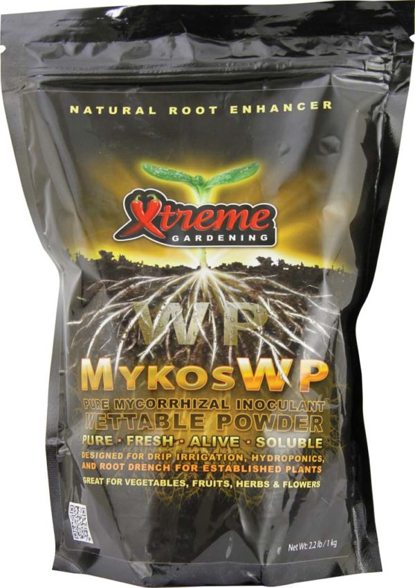 Mykos WP Pure Mycorrhizal Wettable Powder - 1Kg
