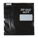 Zip-Zag Black Storage Bag 1oz/28g - 25 pack