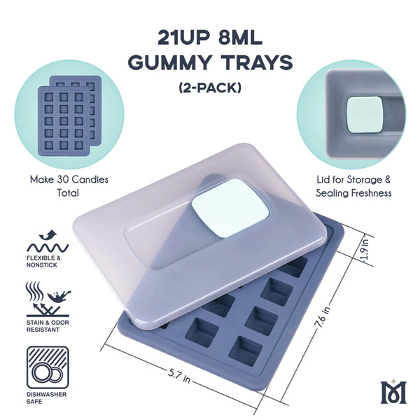 Magical 21UP Gummy Tray 2pk -  8mL