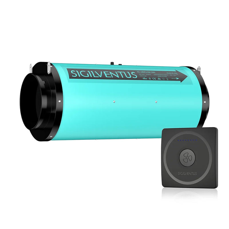 Sigilventus EC Silenced Fan With Speed Controller - 250mm (10")