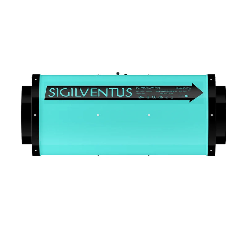 Sigilventus EC Silenced Fan With Speed Controller - 315mm (12")