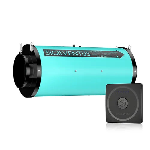 Sigilventus EC Silenced Fan With Speed Controller - 200mm (8")