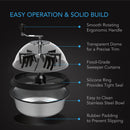AC Infinity Bud Bowl trimmer, Twist Spin Cut With Clear Visibility Dome - Wet Or Dry Product -16 inch / 40.6cm