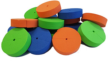 Clone Station Spare Neoprene Disks (Colour Pack Of 25)