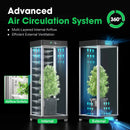 Vivosun VGrow All in One Smart Grow Box in Black - 45 x 45 x 122CM