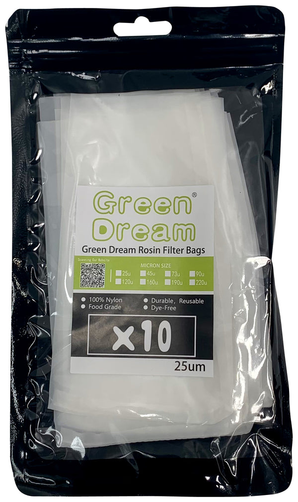 25 Micron Bag (Dry Sift) 8 x 14 cm - Pack 10