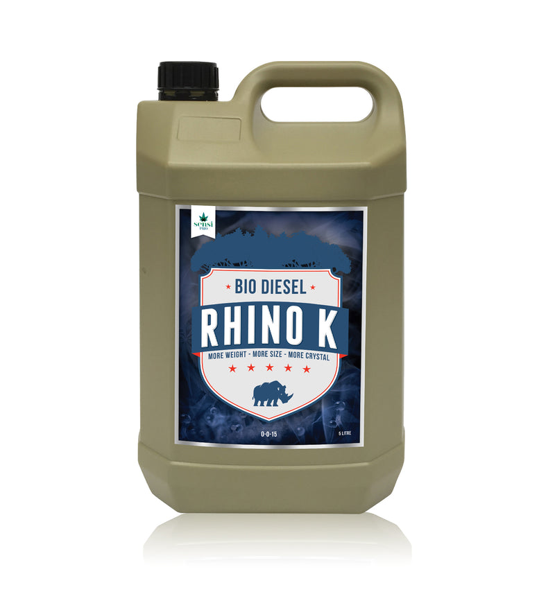 Bio Diesel Rhino K - Organic Flower Hardener (250mL, 1L, 5L, 20L)