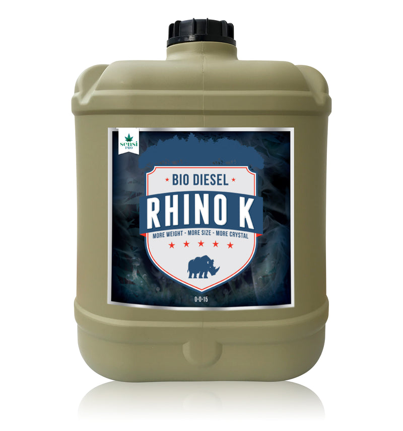 Bio Diesel Rhino K - Organic Flower Hardener (250mL, 1L, 5L, 20L)