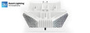 DLI Joule-Series 1000W DE HPS Fixture