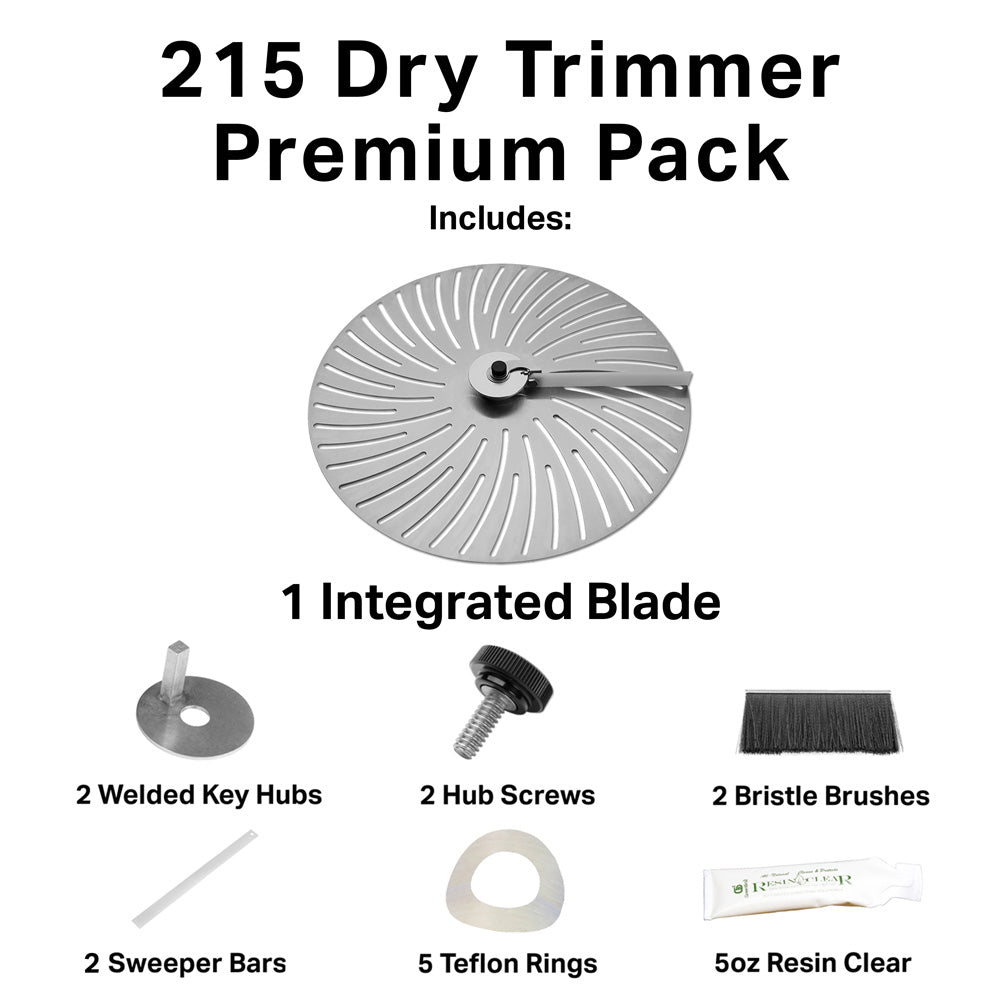 GreenBroz Model M Dry Trimmer Blade Assembly Parts