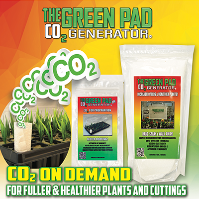 The Green Pad Co2 Generator - Grand Daddy (2 pack)