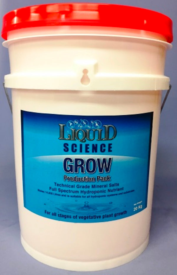 Liquid Science Grow Powder Nutrient - Grow (20kg A&B)