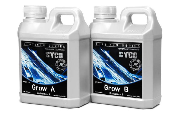 Cyco Platinum Series Grow A & B (1L, 5L or 20L Set)
