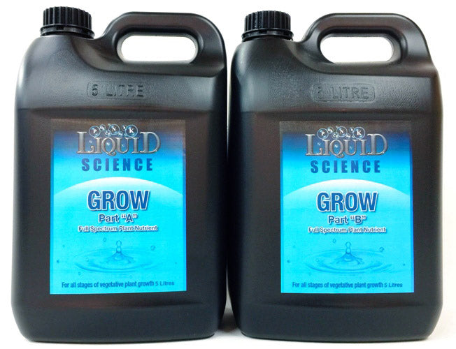 Liquid Science Grow A&B Liquid (2 x 1L, 5L or 50L)