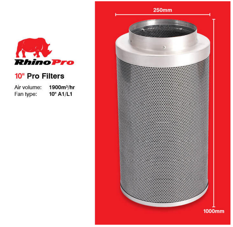 Rhino Pro Carbon Filter (250x500 or 250x1000)