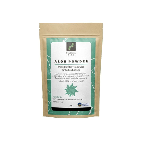 SNT Aloe Organic Powder Whole Leaf (Aust) Certified 50g