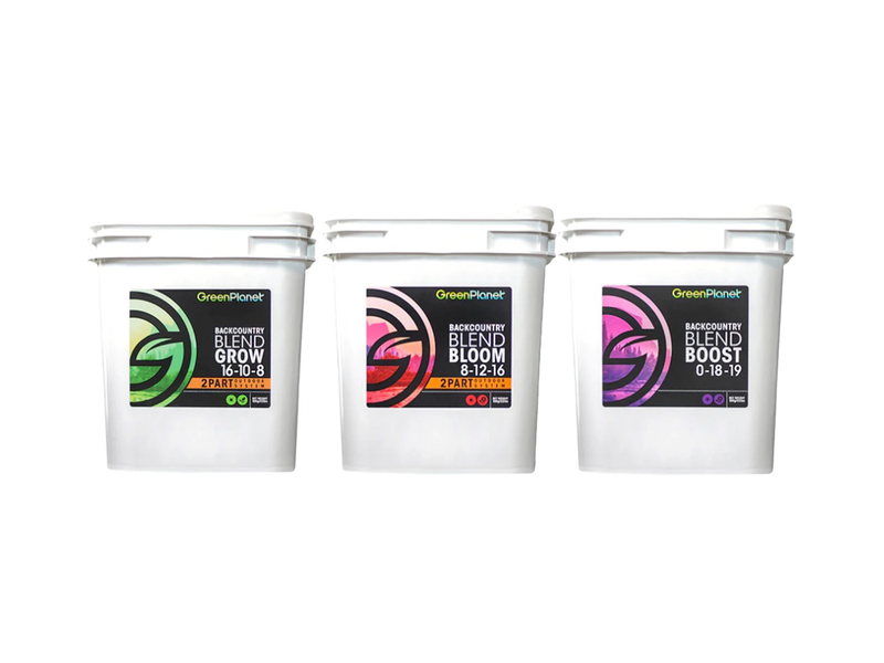 Green Planet Back Country Blend Kit - Grow, Bloom & Boost in Multiple Sizes