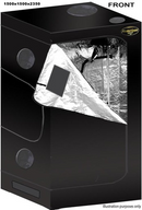 Power-House High Top Mylar Tent (1.5 X 1.5 X 2.35m)