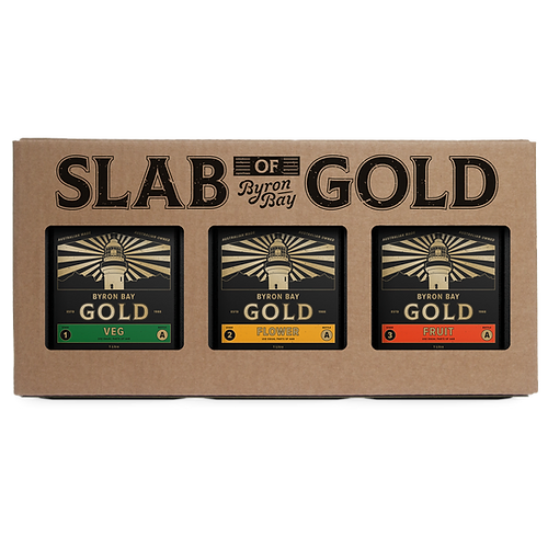 Byron Bay Gold "Slab Of Gold" 3 x 1 Litre A + B Sets