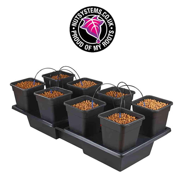 Wilma Wide XL 8 Pot System (190x90cm) 180L