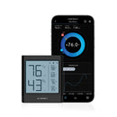 AC Infinity Cloudcom B2 Smart Thermo-Hygrometer With Data APP, Integrated Sensor Probe