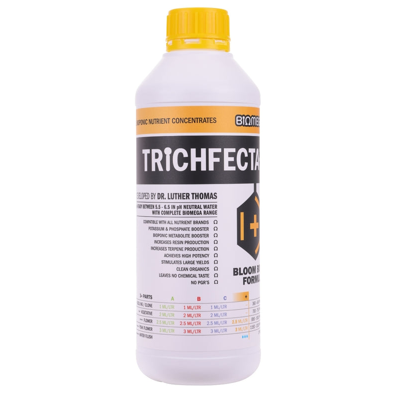 Biomega Trichfecta+ Bloom Boost Formula - Part+ | Resin & Terpene Stimulant - 1L