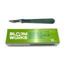 Bloom Works Sterile Scalpel - 10 Pack