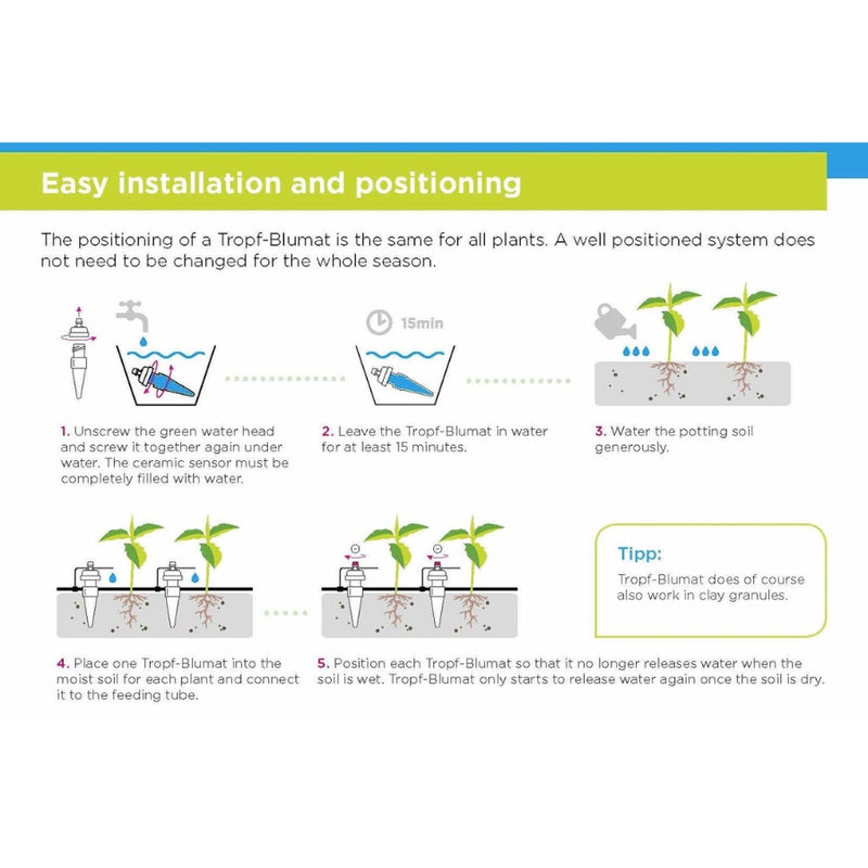 Blumat System Gravity Irrigation System - 12 Cone