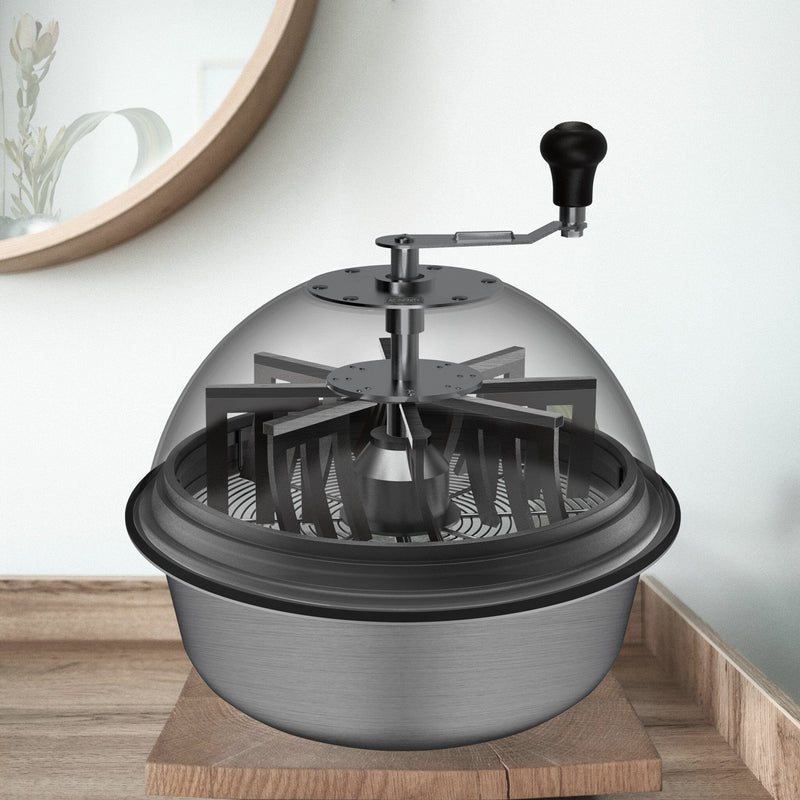 AC Infinity Bud Bowl trimmer, Twist Spin Cut With Clear Visibility Dome - Wet Or Dry Product -16 inch / 40.6cm