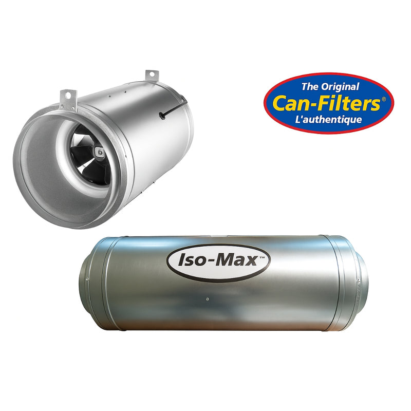 Can-Fan Iso-Max 150 Silence Fan - Built In 3 Speed Control - 150mm Flange