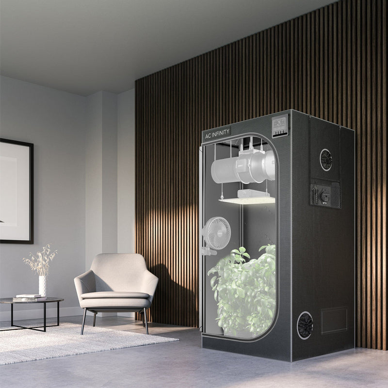 AC Infinity Cloudlab 722 Advance Grow Tent 60x60x182cm 2000D Diamond Mylar Canvas