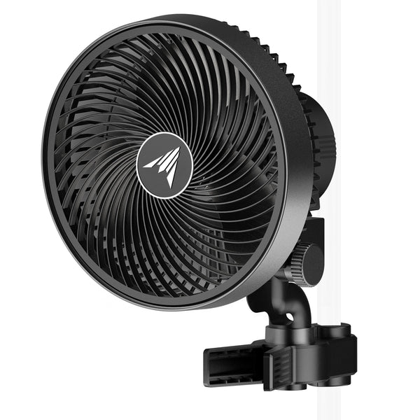 AC Infinity Cloudray S9, Gen 2 Grow Tent Clip Fan 9” With 10 Level Dynamic Wind Modes & Fan Speeds, 10-Level Auto Oscillation
