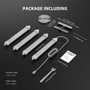 Spider Farmer Glow30 fixing clips with 360-degree rotating spacers for adjustable light direction