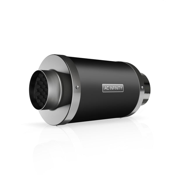 AC Infinity Inline Duct Fan Silencer - 4 Inch | 100mm