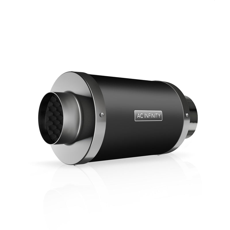 AC Infinity Inline Duct Fan Silencer - 4 Inch | 100mm