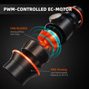 Spider Farmer 150mm inline fan EC motor