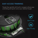 AC Infinity Green Twist Ties With Built-In Cutter - 100m