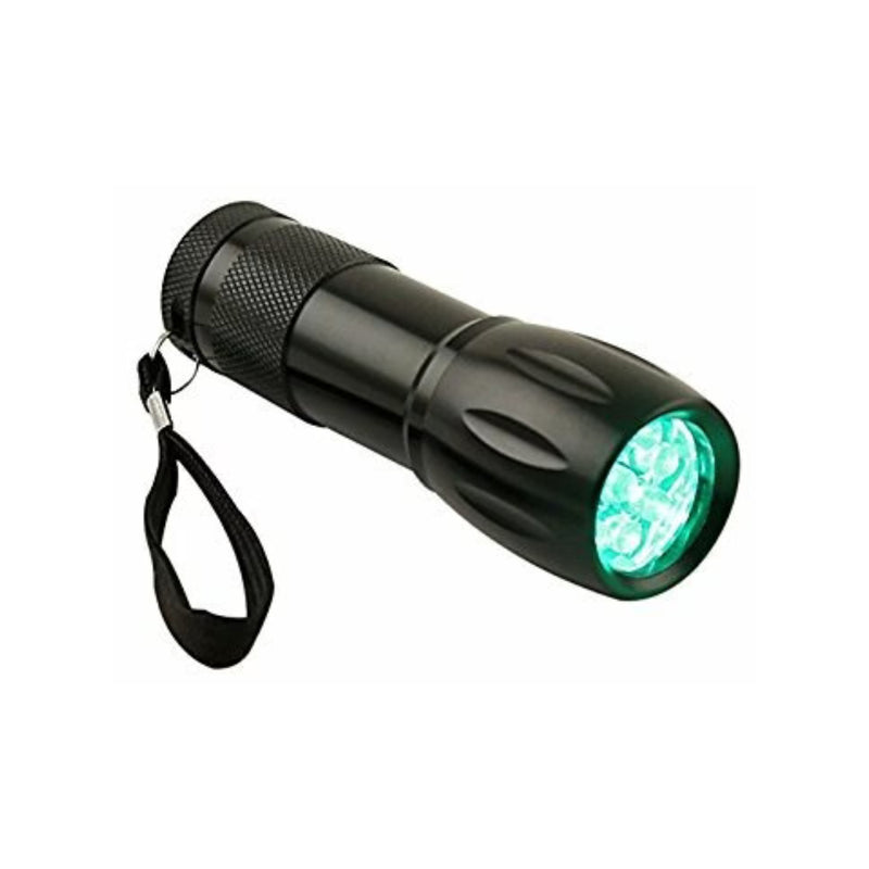 Flashlight - Torch 9 x Green LED