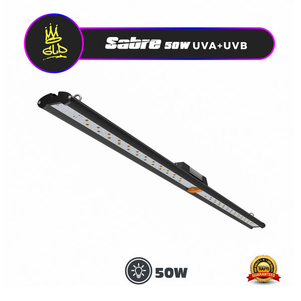 GLD Sabre UVA+UVB LED Grow Light Bar 50W