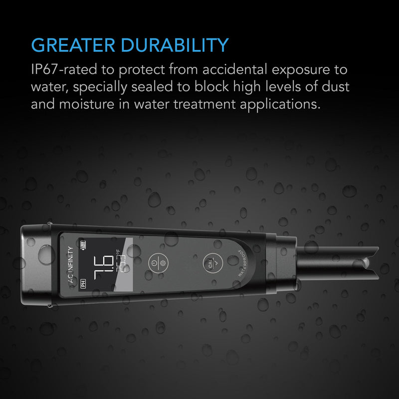 AC Infinity PH Meter Pro Kit With Interchangeable Probe