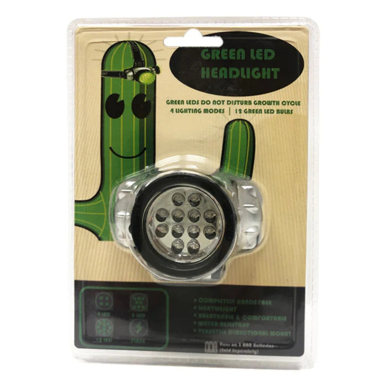 Green Light LED Headlamp