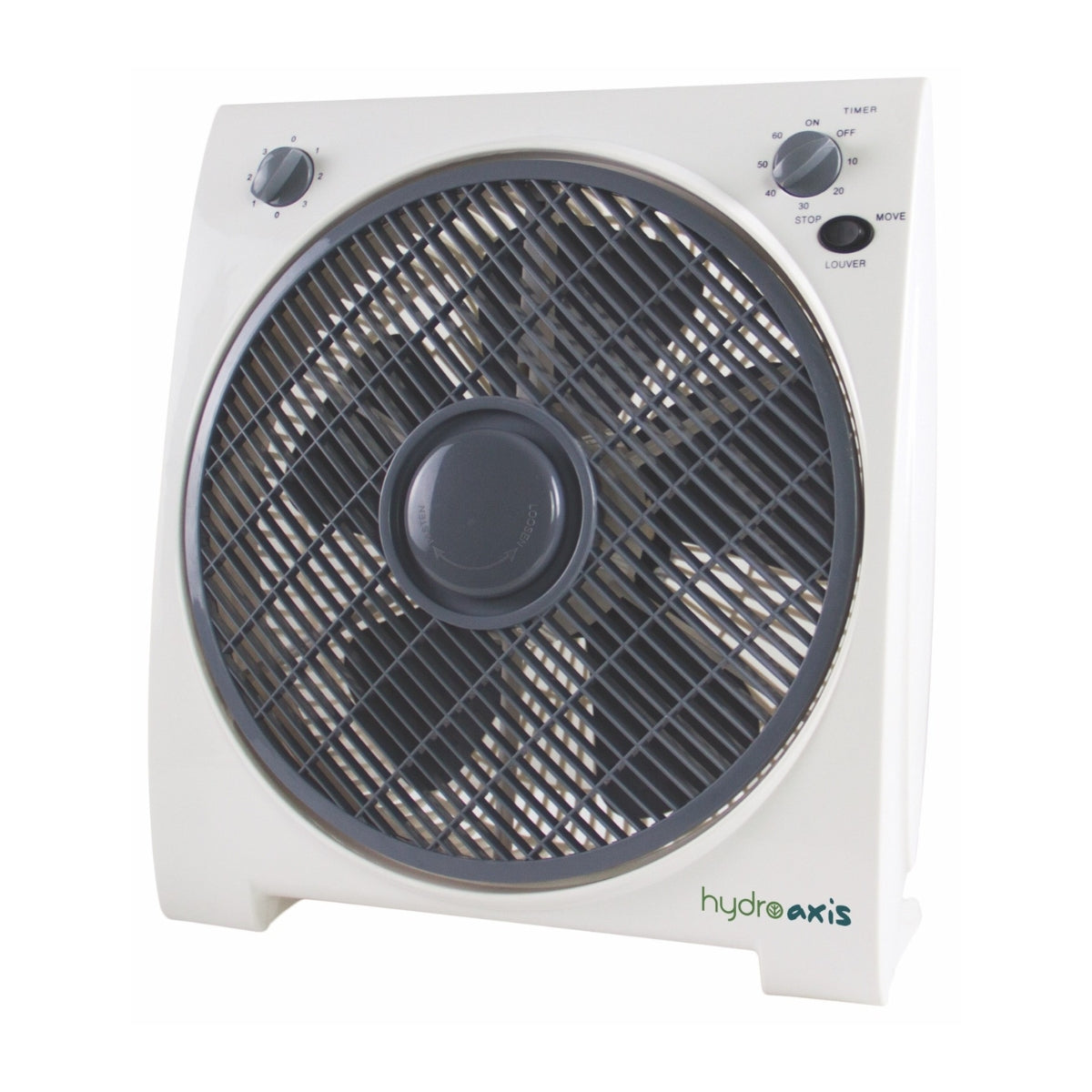 Box Fan Horizontal Hydro Axis Box Fan 30cm 12