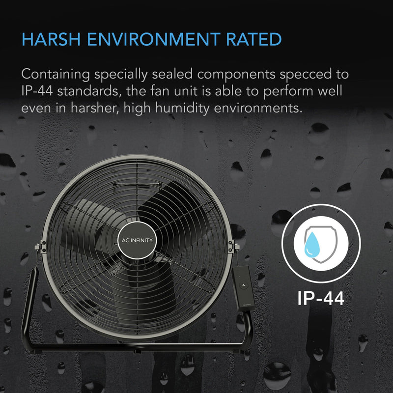 AC Infinity Cloudlift S14 Floor Wall Fan With Wireless Controller - 14-INCH 35cm Fan